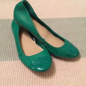Kelly green Merona ballet flats